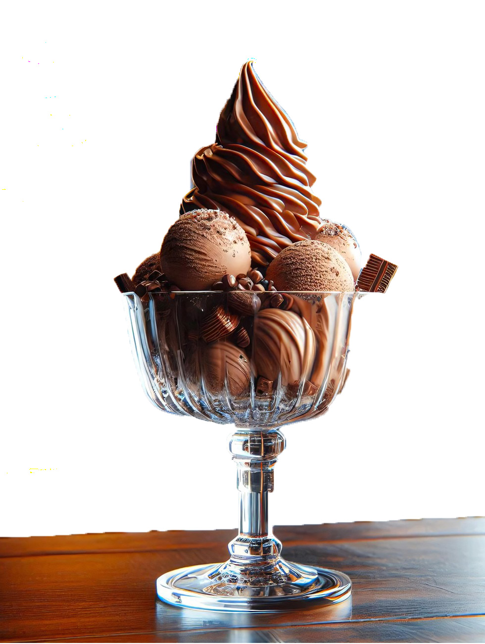 特性チョコレートパフェ